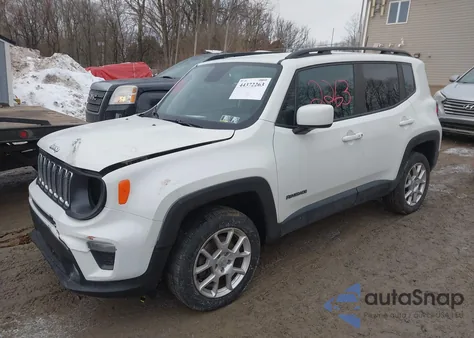 2019 Jeep Renegade Latitude 4X4 z USA, uszkodzony, nr VIN ZACNJBBB1KPJ76921